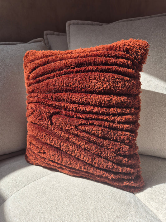 Coussin Sillage Rouille