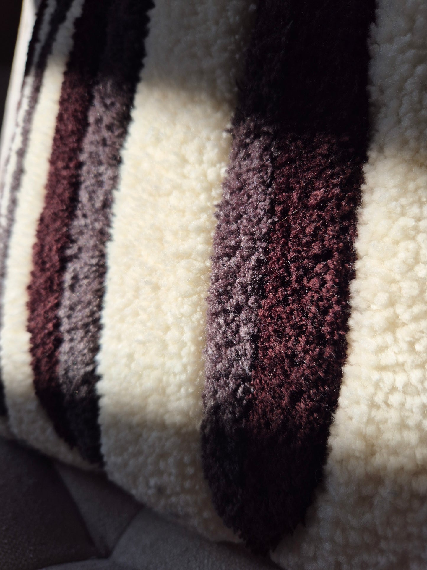 Coussin Inspiration Aubergine