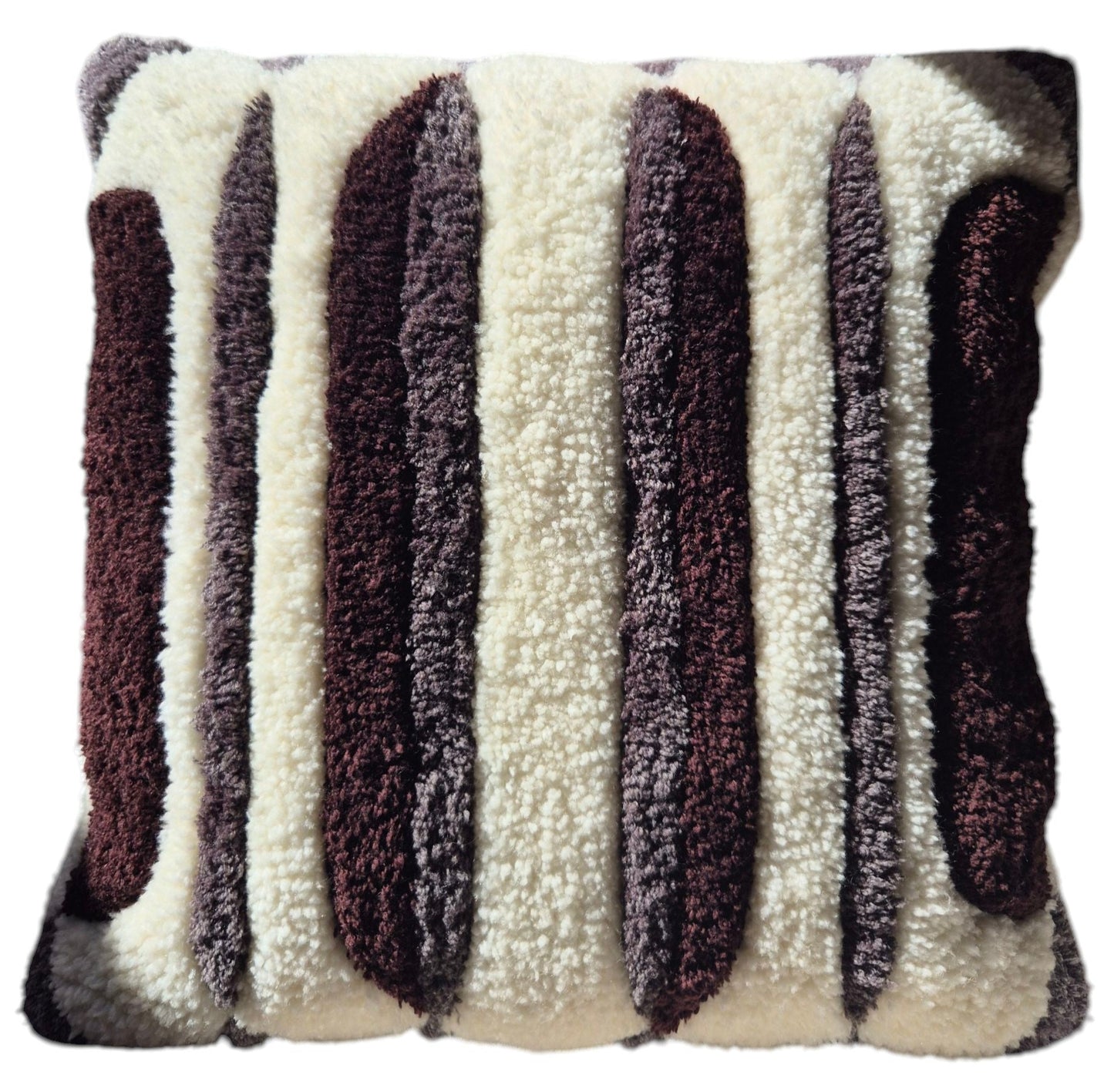 Coussin Inspiration Aubergine