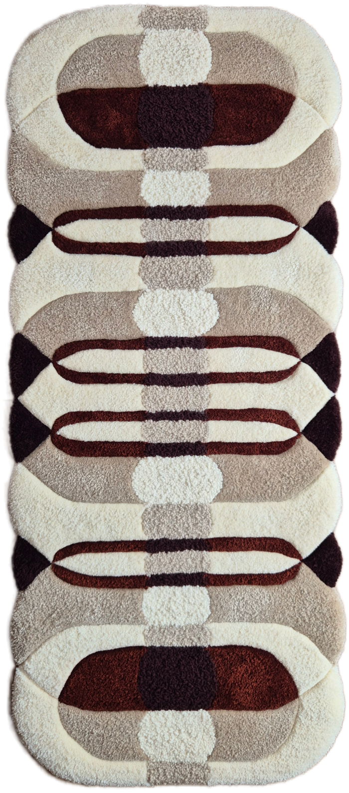 Tapis Hybride en laine réalisé à la main par Maison Laëne