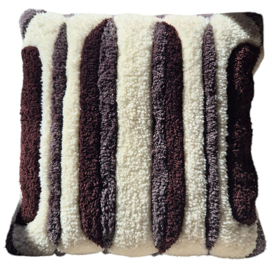Coussin Inspiration Aubergine