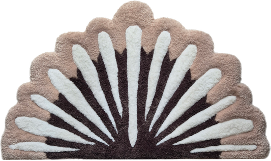 Tapis Ombelle en laine réalisé à la main par Maison Laëne